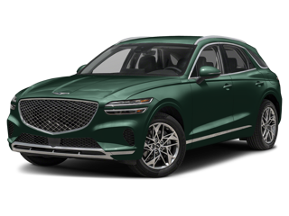 Front left view of Genesis GV70