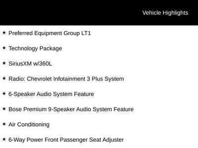 2022 Chevrolet Camaro LT1