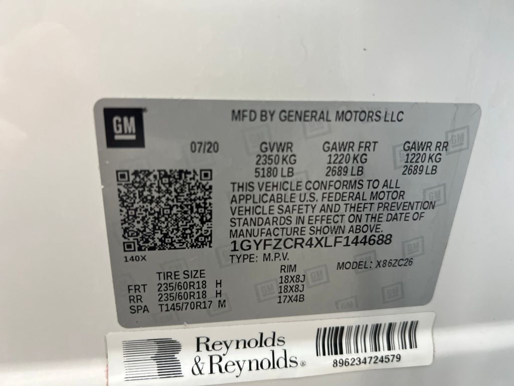 2020 Cadillac XT4 Premium Luxury