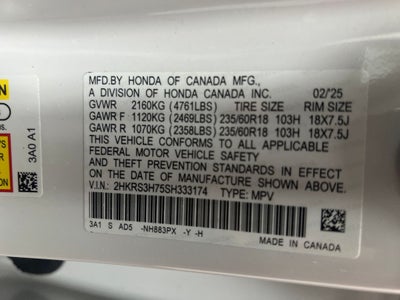 2025 Honda CR-V EX-L
