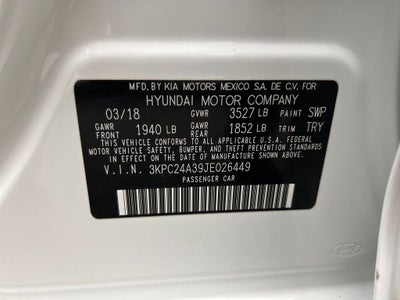 2018 Hyundai Accent SEL