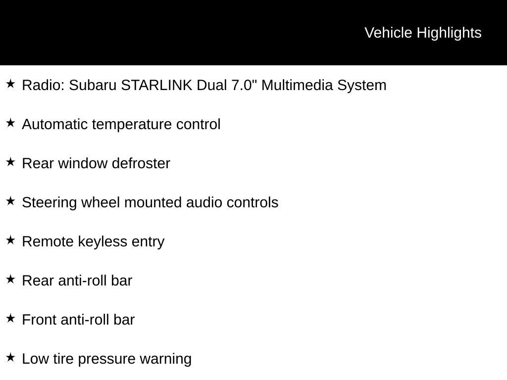 2023 Subaru Outback 2.5i