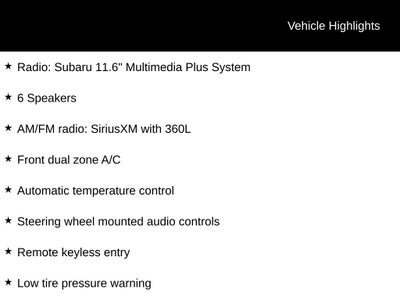 2026 Subaru Forester Sport