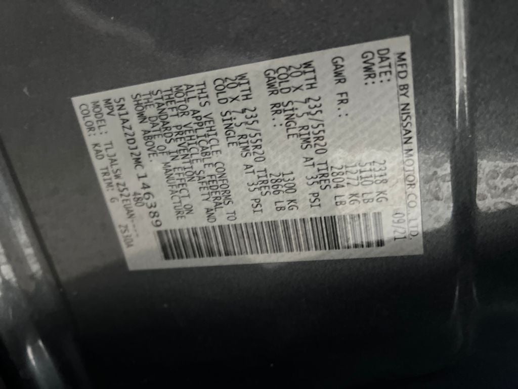 2021 Nissan Murano Platinum