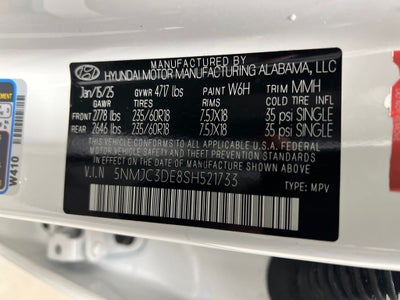 2025 Hyundai Tucson SEL Convenience