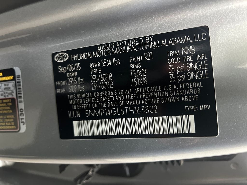 2026 Hyundai Santa Fe SE