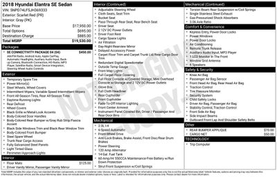 2018 Hyundai Elantra SE