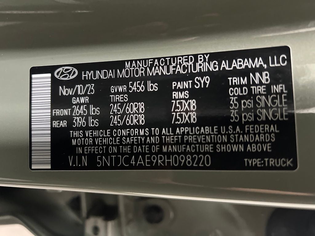 2024 Hyundai Santa Cruz SEL