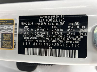 2024 Kia Sportage SX