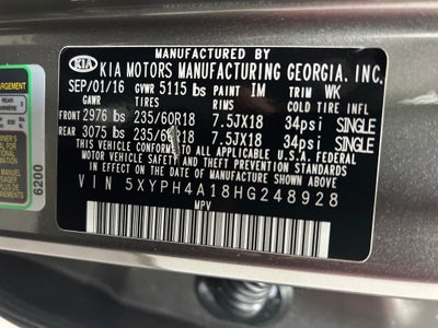 2017 Kia Sorento EX