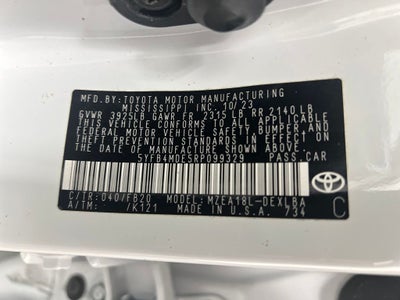 2024 Toyota Corolla LE