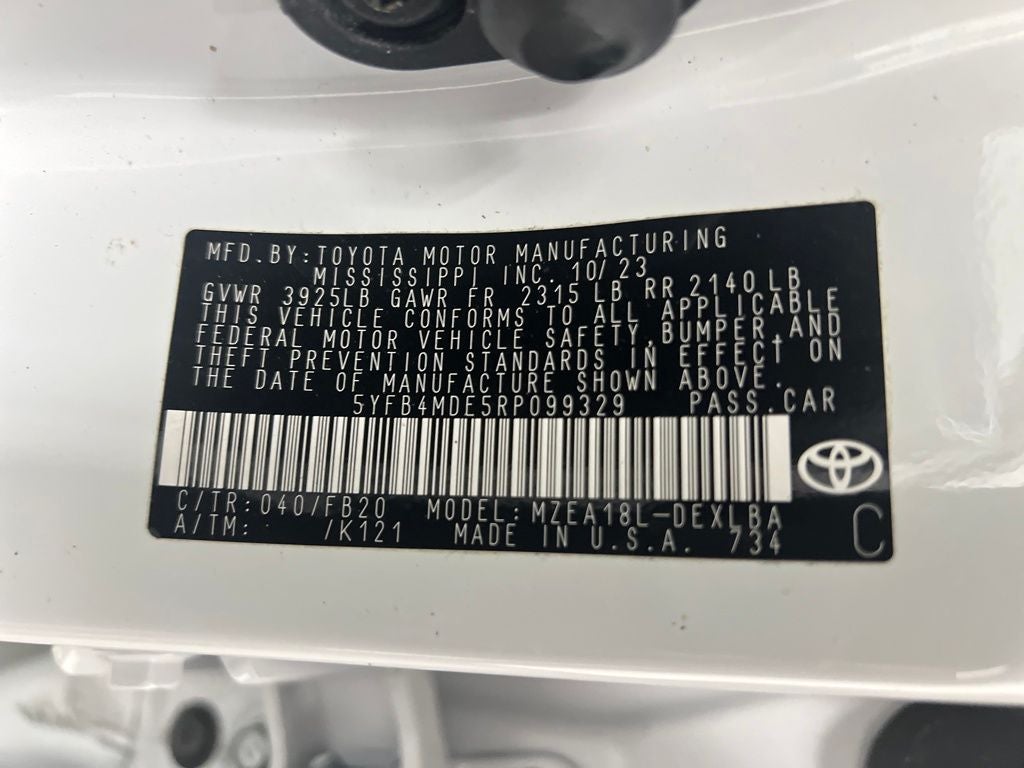 2024 Toyota Corolla LE