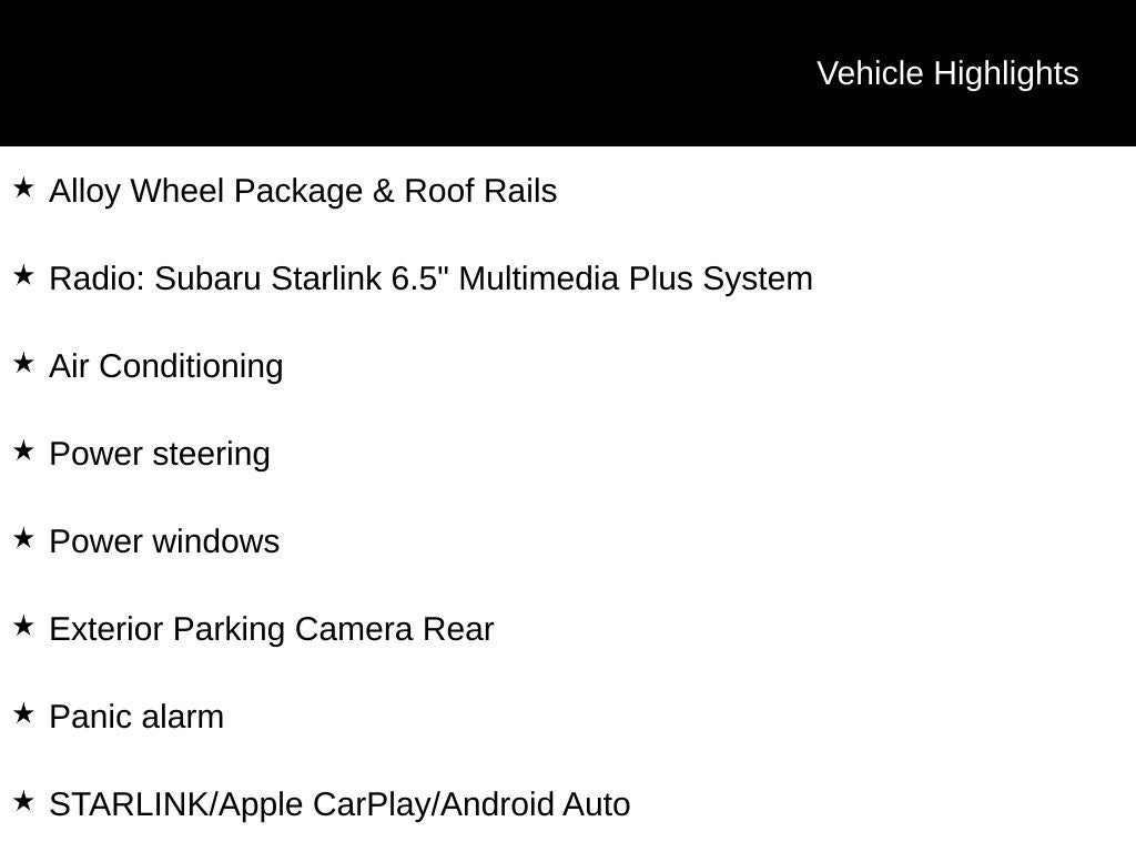 2023 Subaru Forester Base