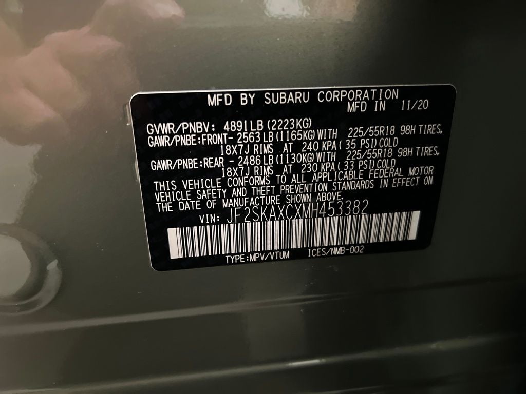 2021 Subaru Forester Touring