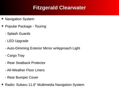 2025 Subaru Forester Touring