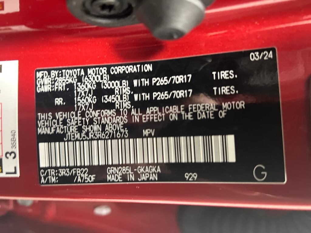 2024 Toyota 4Runner SR5