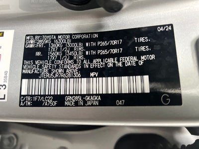 2024 Toyota 4Runner TRD Off-Road Premium