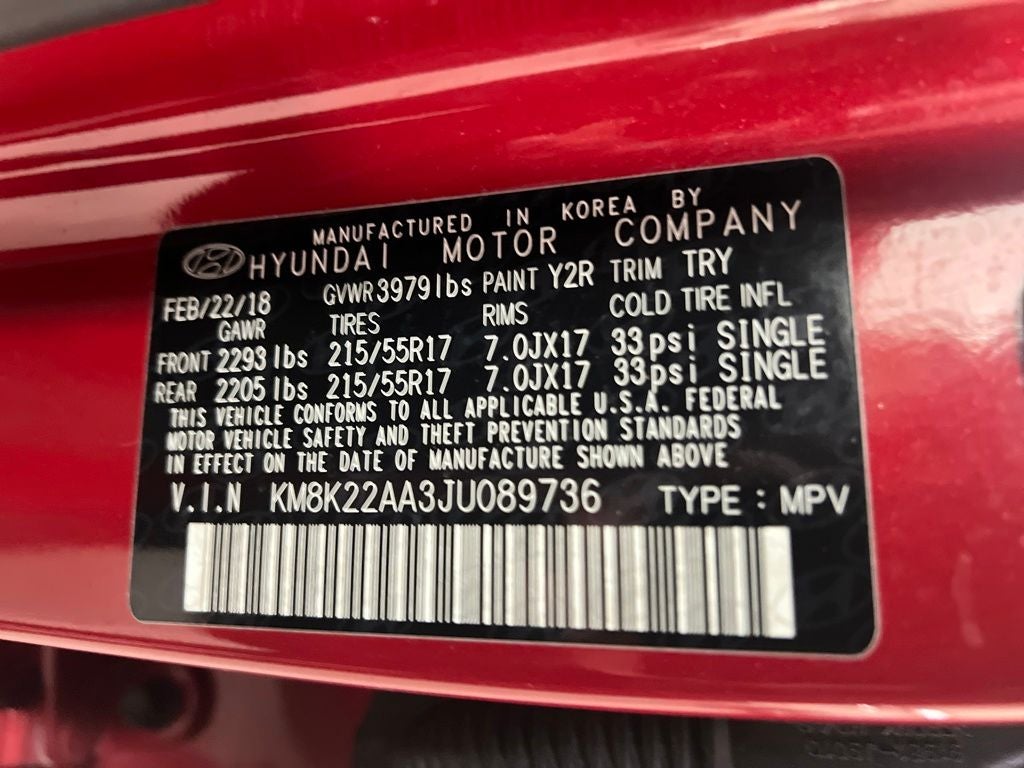 2018 Hyundai Kona SEL