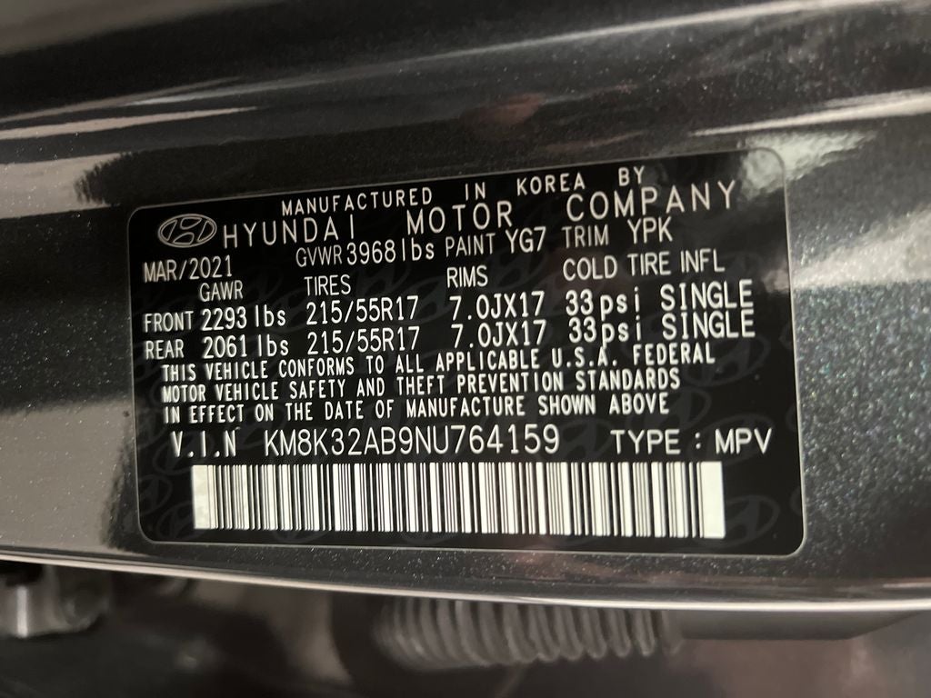 2022 Hyundai Kona SEL