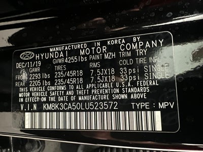 2020 Hyundai Kona Limited