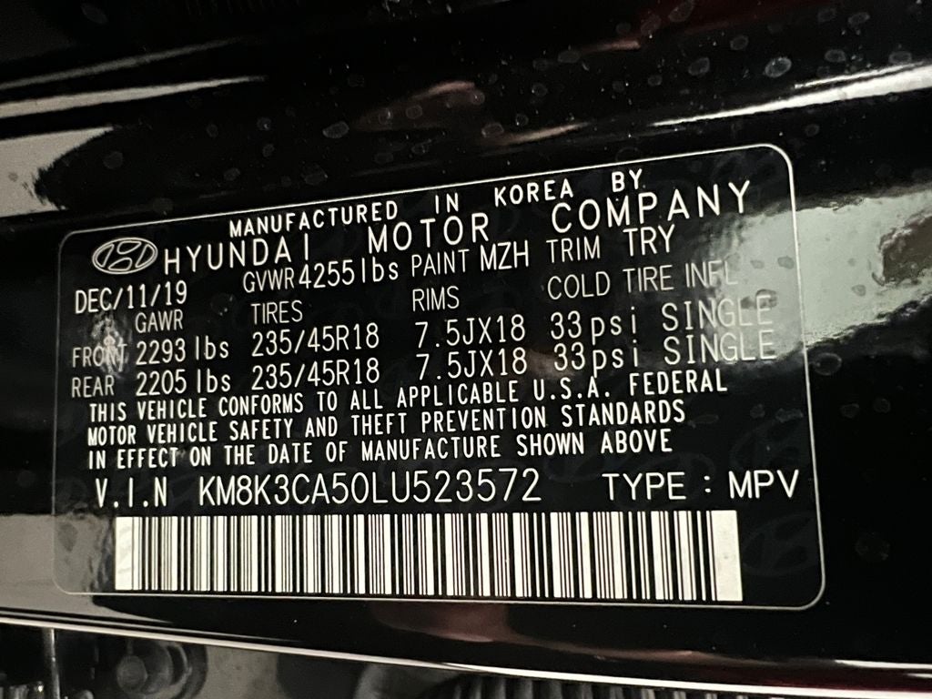 2020 Hyundai Kona Limited