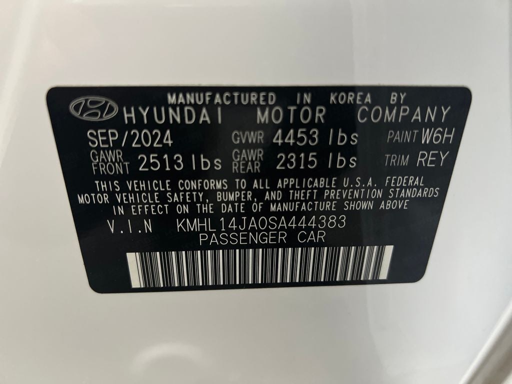 2025 Hyundai Sonata SEL Convenience