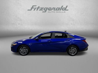 2025 Hyundai Elantra Hybrid Blue
