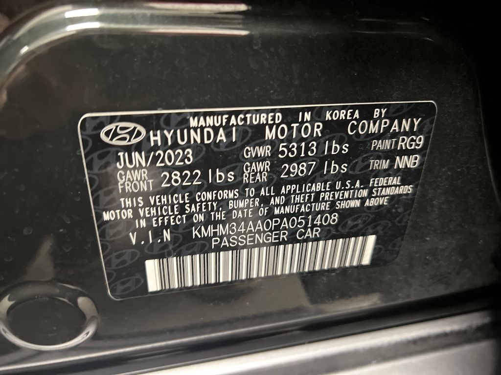 2023 Hyundai IONIQ 6 SEL