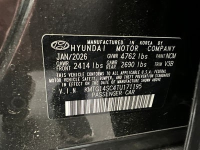 2026 Genesis G70 2.5T