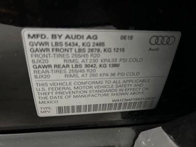 2019 Audi Q5 2.0T Prestige quattro