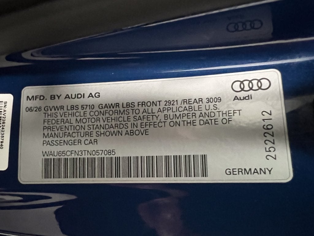 2026 Audi A6 Prestige quattro