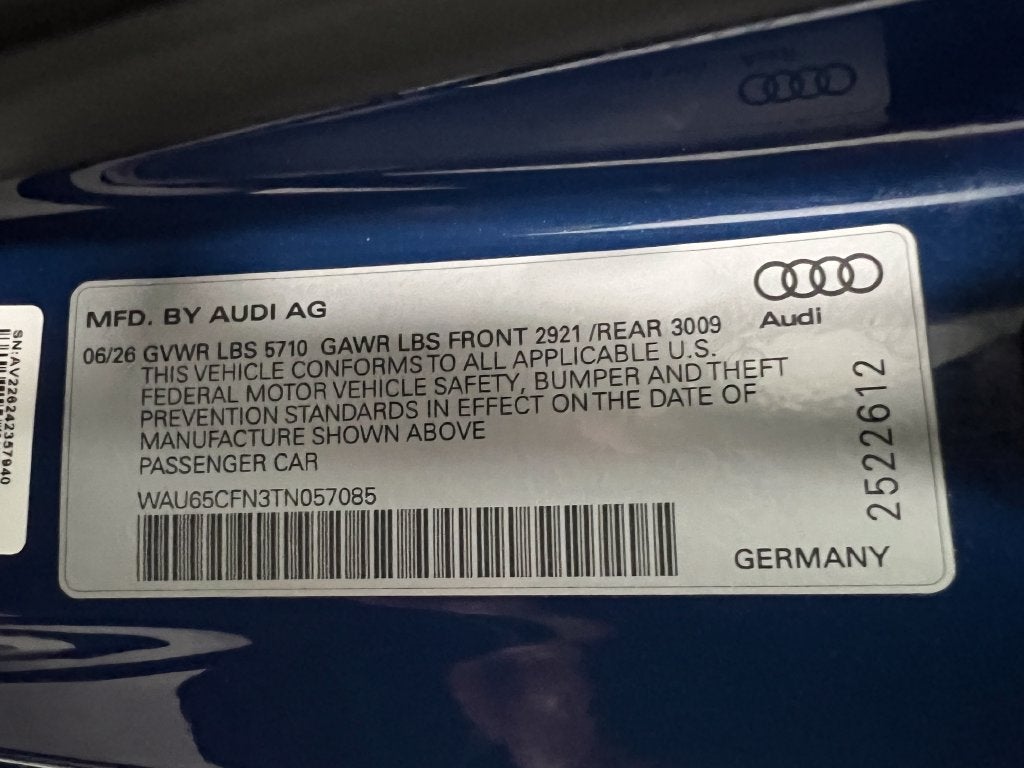 2026 Audi A6 Prestige quattro