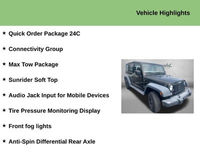 2018 Jeep Wrangler JK Unlimited Sport