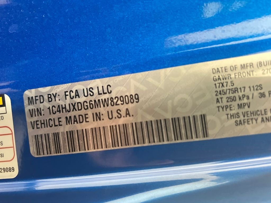 2021 Jeep Wrangler Unlimited Sport S 4x4