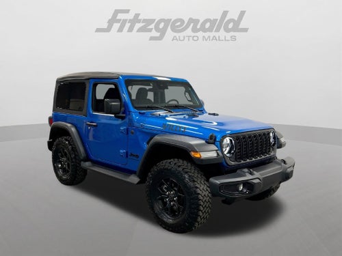 2025 Jeep Wrangler 2-Door Willys 4x4