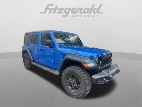 2025 Jeep Wrangler 4-Door Willys 4x4