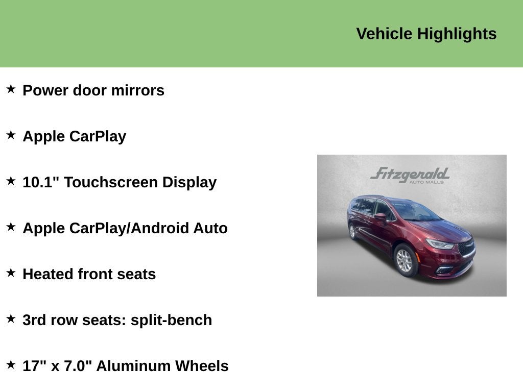2022 Chrysler Pacifica Touring L