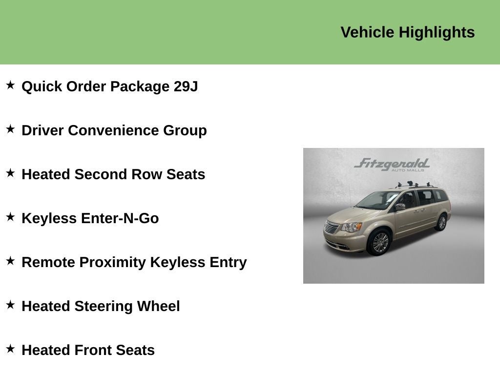 2014 Chrysler Town & Country Touring-L