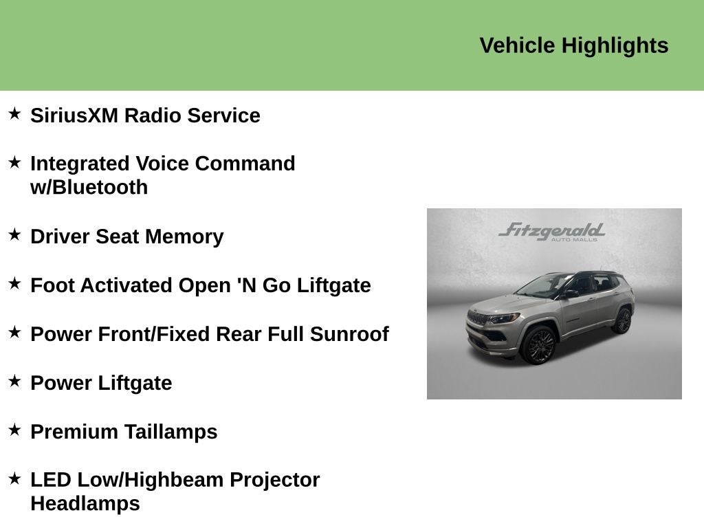 2023 Jeep Compass High Altitude 4x4