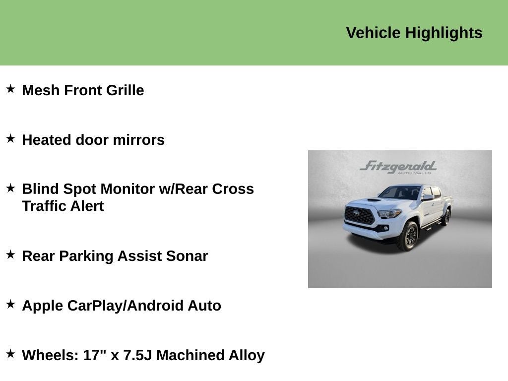 2022 Toyota Tacoma TRD Sport V6
