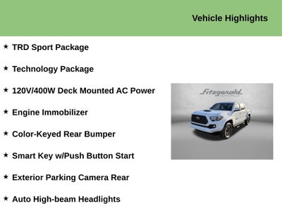 2022 Toyota Tacoma TRD Sport V6