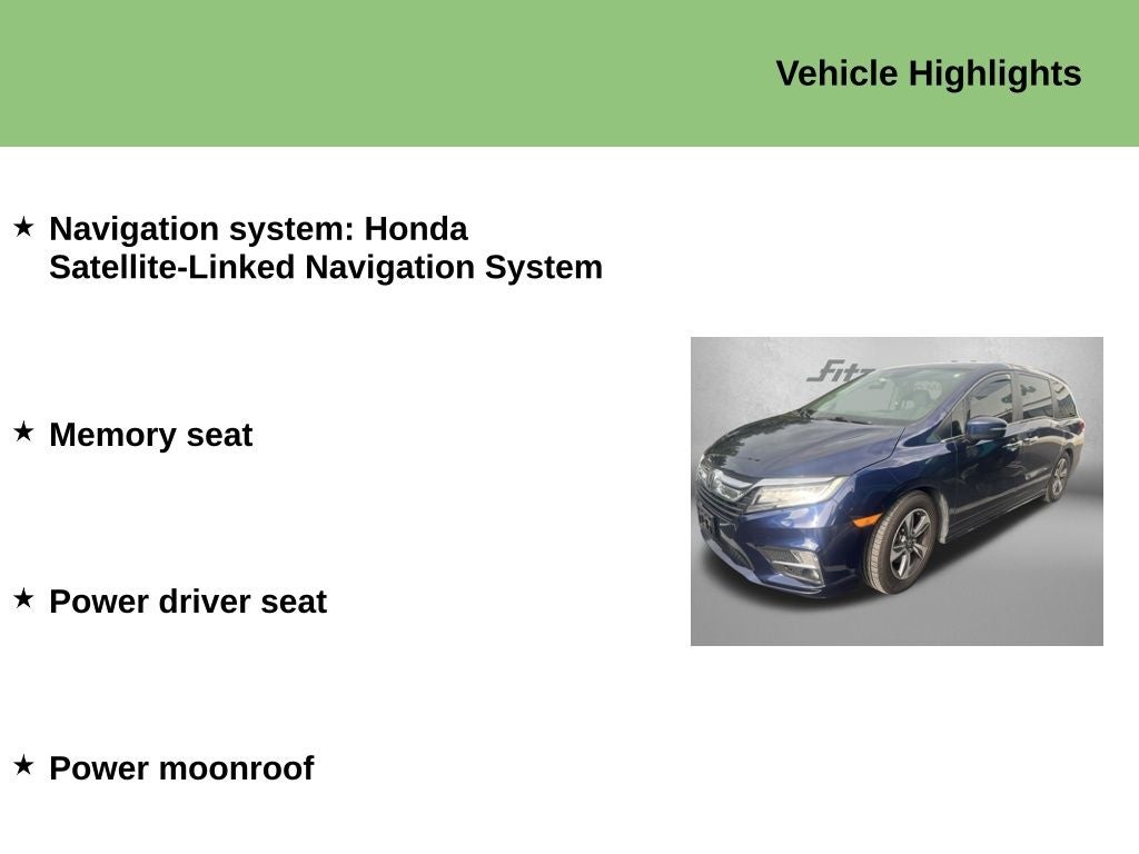 2018 Honda Odyssey Touring