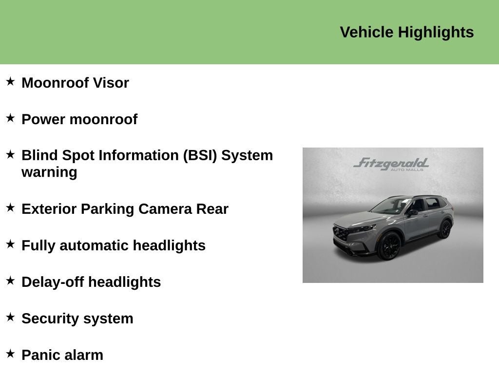 2024 Honda CR-V Hybrid Sport