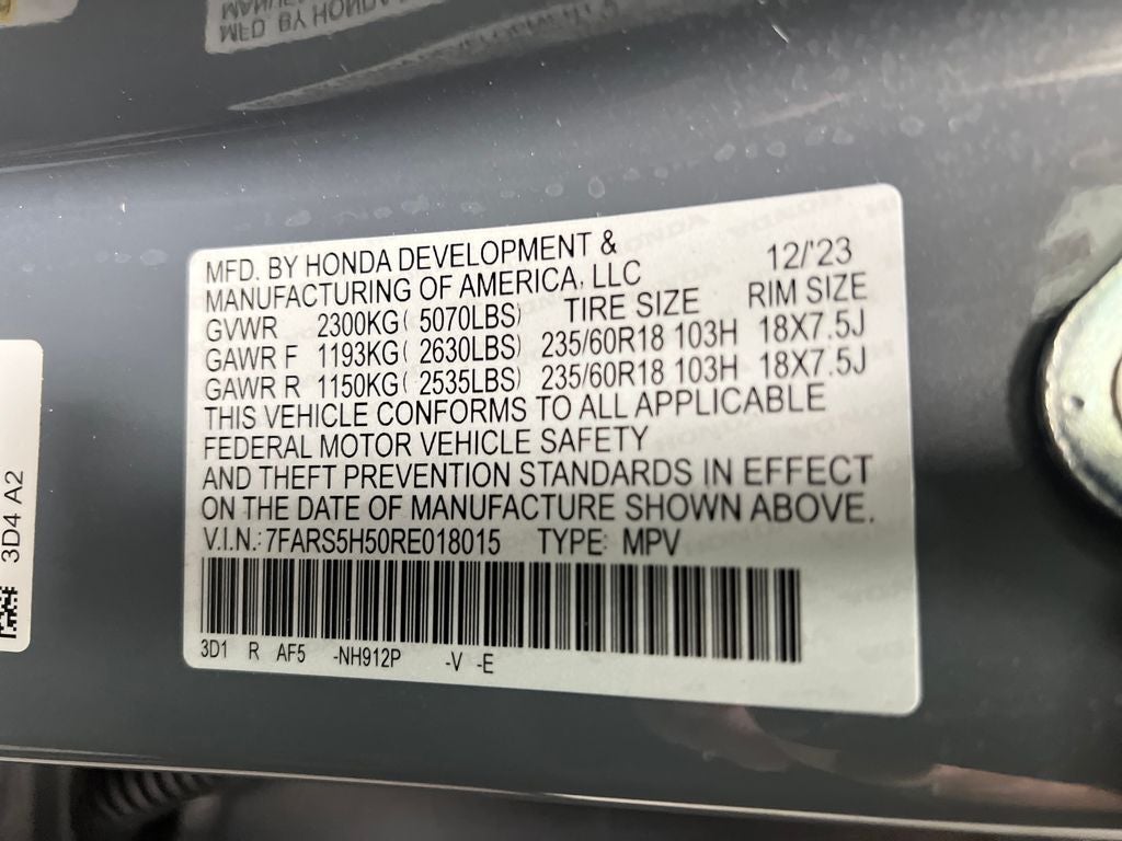 2024 Honda CR-V Hybrid Sport