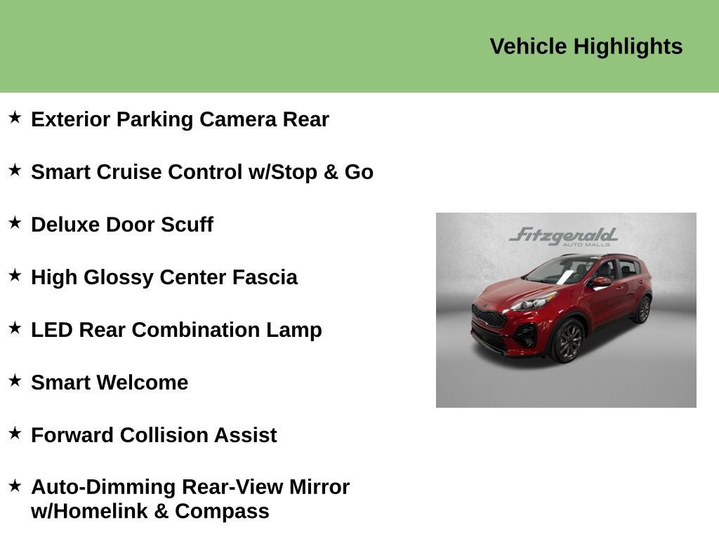 2022 Kia Sportage Nightfall Edition