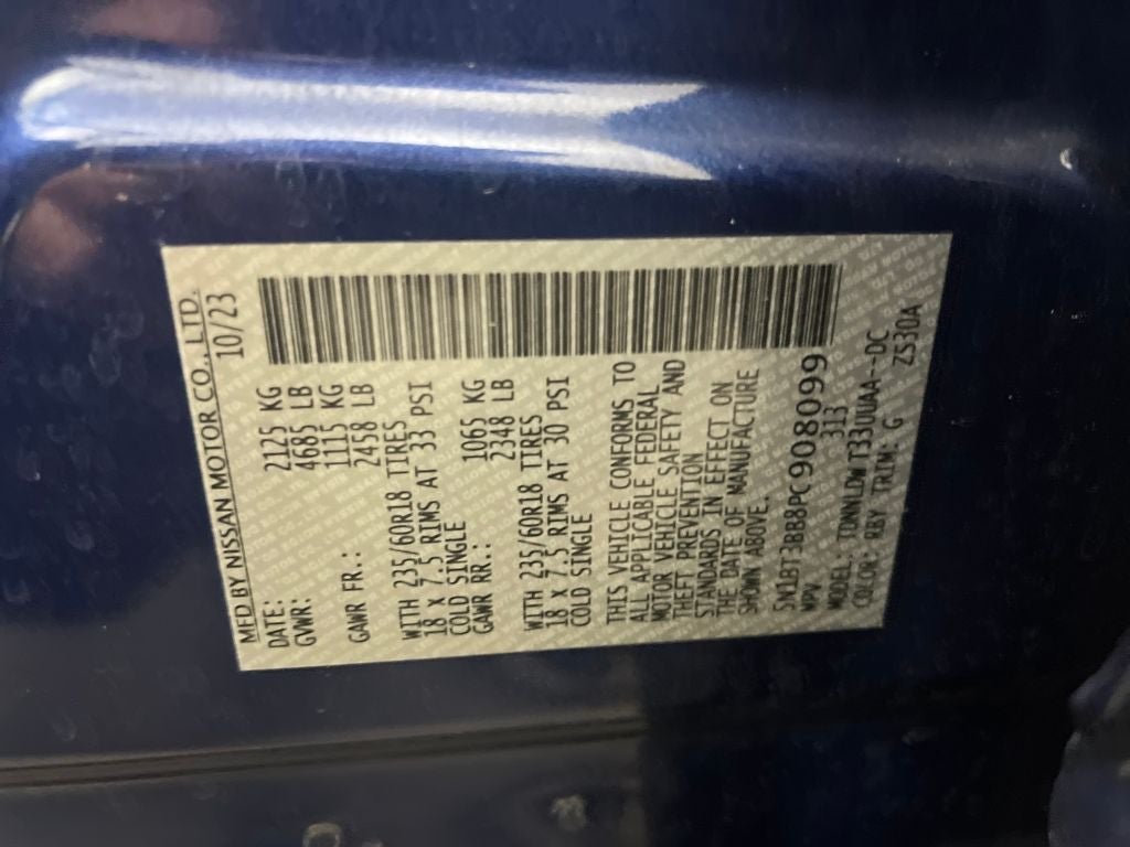 2023 Nissan Rogue SV