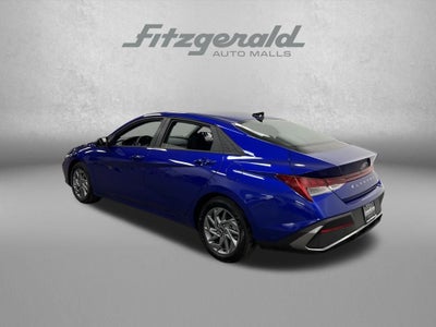 2025 Hyundai Elantra Hybrid Blue