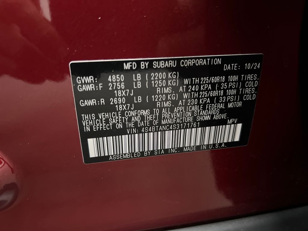 2025 Subaru Outback Limited