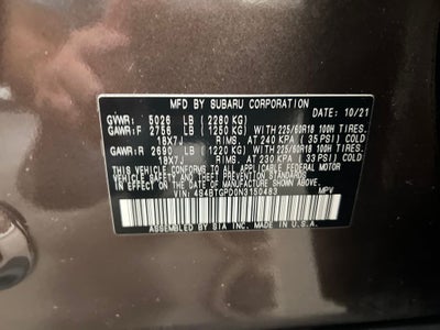 2022 Subaru Outback Touring XT