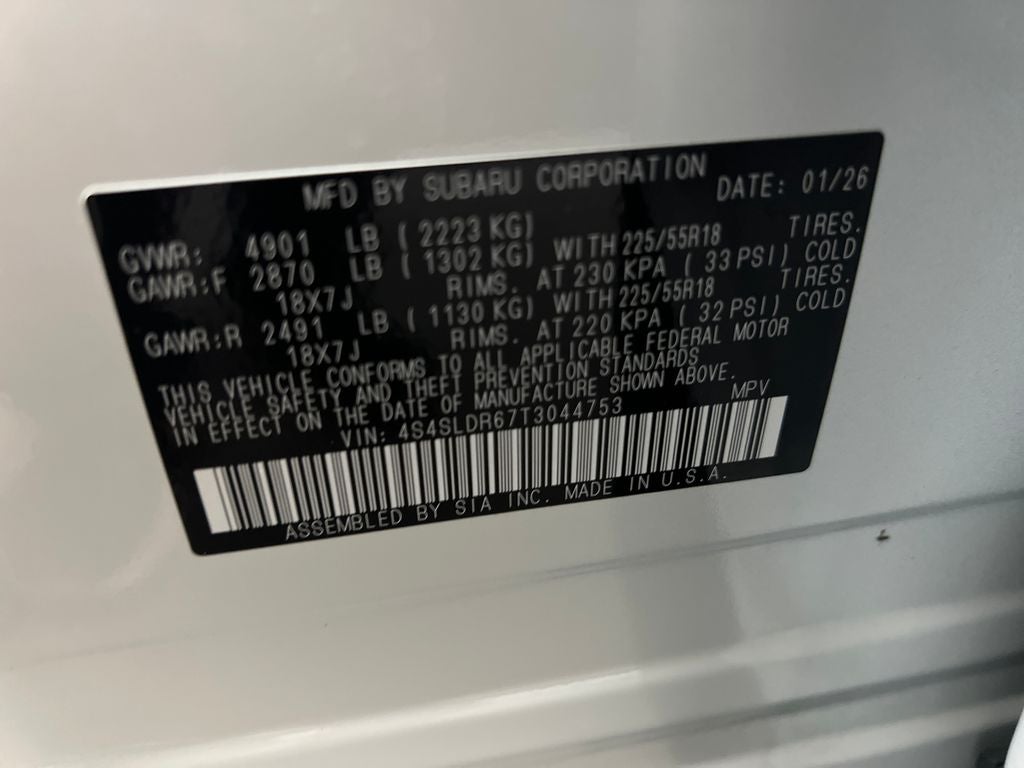 2026 Subaru Forester Limited